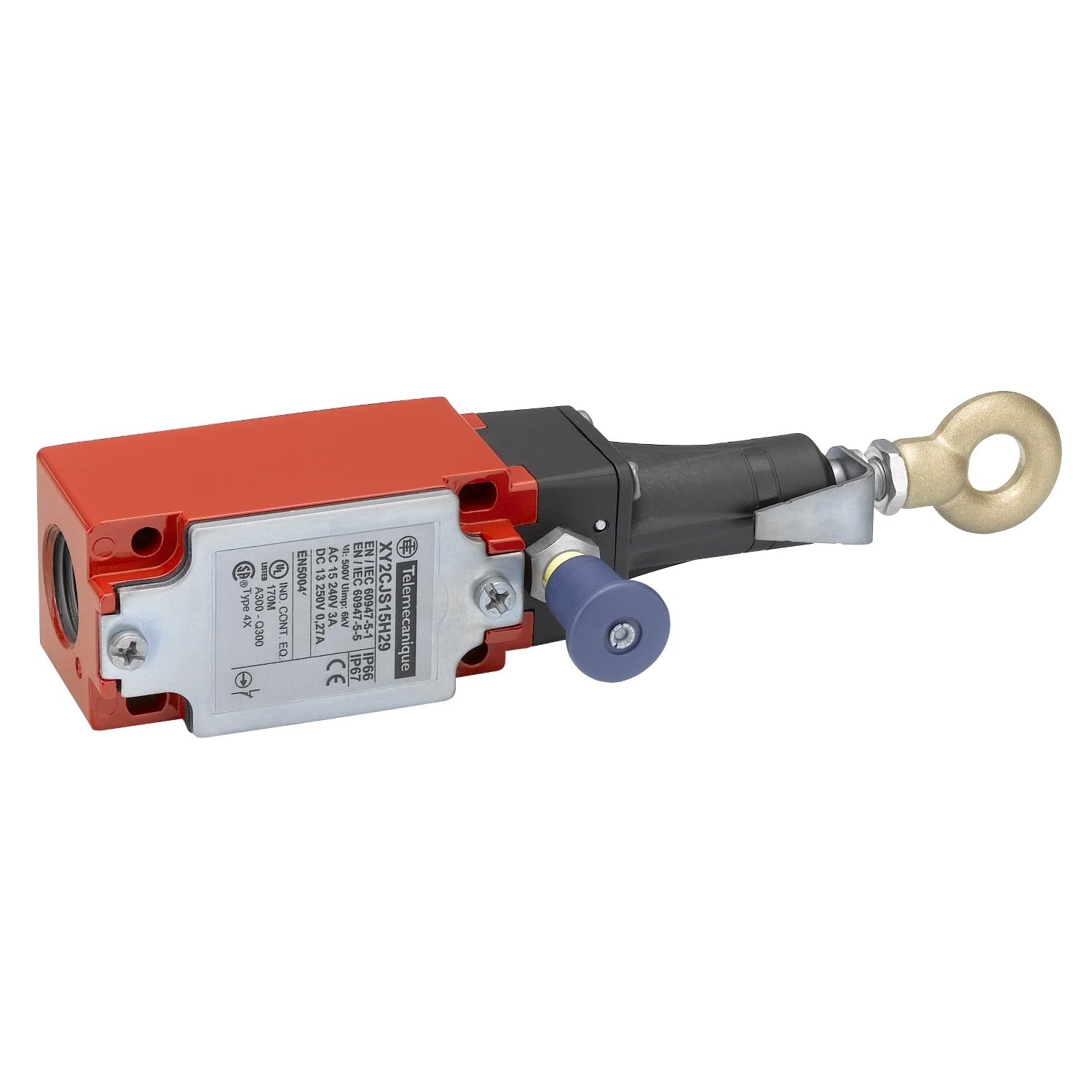 Telemecanique Sensors XY2CJS15 E-Stop Cable Pull Switch, Anchor